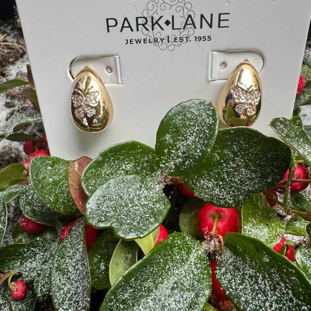 Park Lane Gold Teardrop Earrings